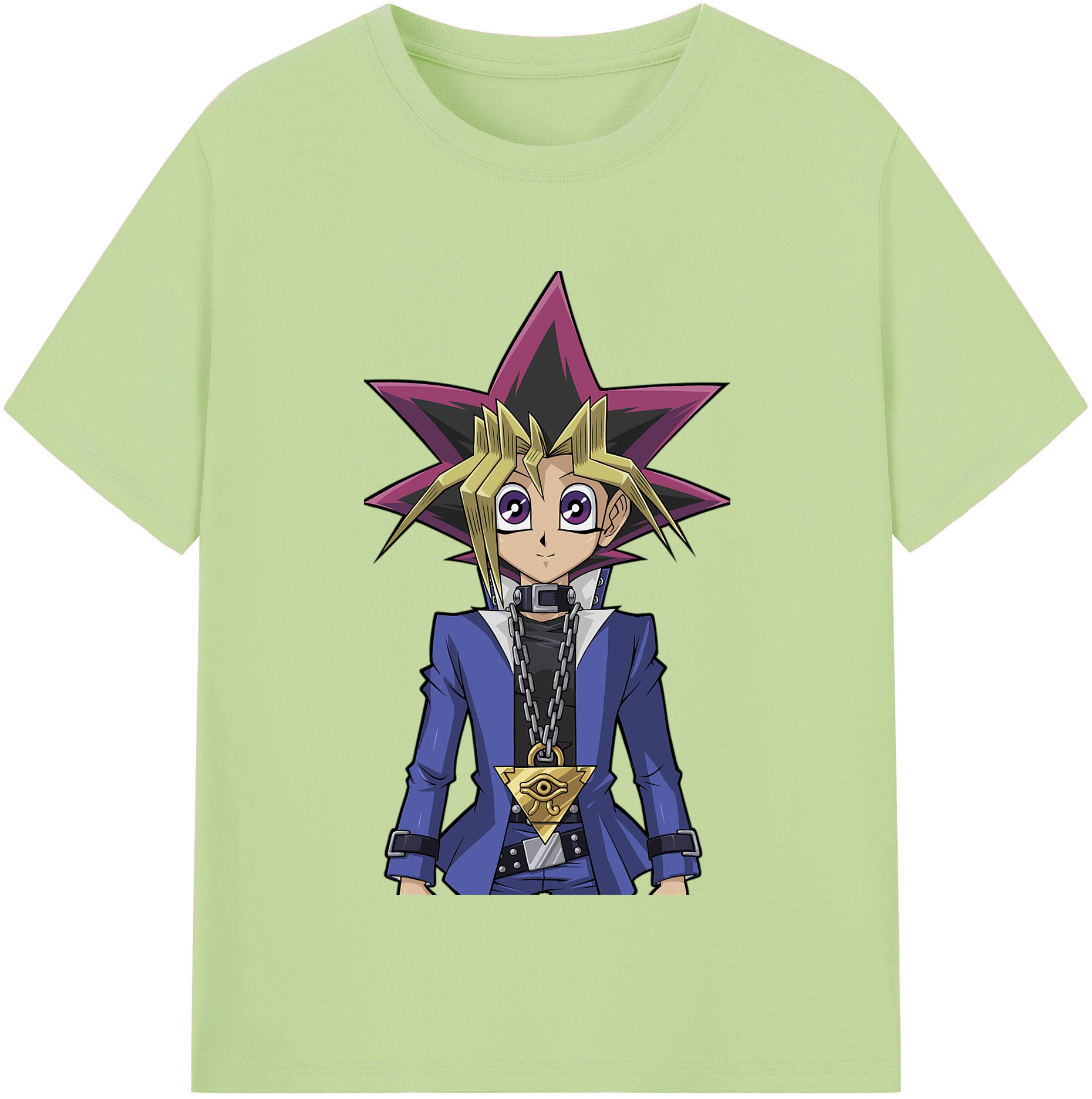 （画像用） 遊☆戯☆王 Yu-Gi-Oh! 綿100％半袖Tシャツ（フロントプリント）